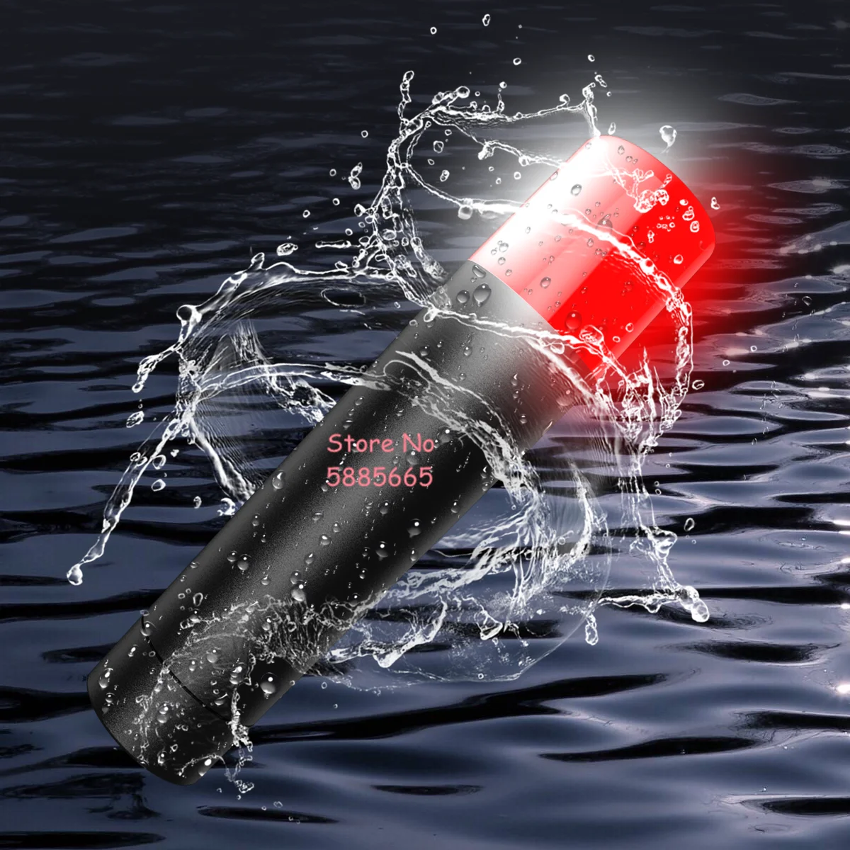 

Fishing Bait Boat Parts Accessories Three Speed LED Magnetic Switch High Brightness Night Fishing Positioning Navigation Lights