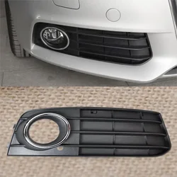 New Black ABS Left & Right Fog Light Lamp Cover Grille 8K0807682A01C for Audi A4 B8 2008 2009 2010 2011 2012 OEM 8K0807682A 01C