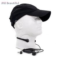 1PC Throat Mic Earpiece Headset Finger For Baofeng UV5R 888s Radio Walkie Talkie Walkie-talkie Accessories