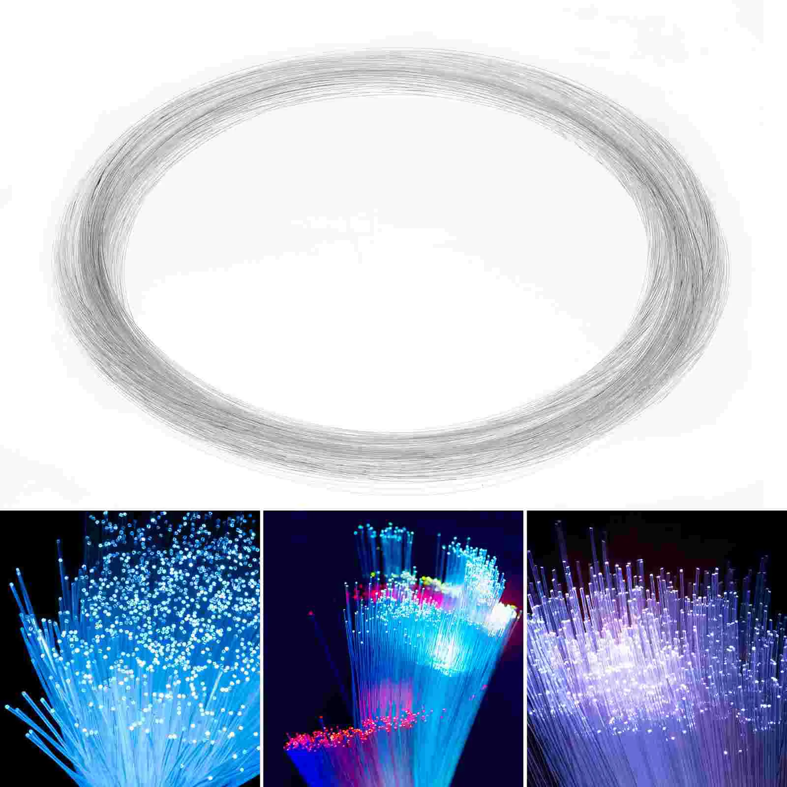 OSALADI PMMA Plastic Fiber 100 Meters 075mm Optic Cable Star Sky Ceiling Light Decoration optical fiber cable light