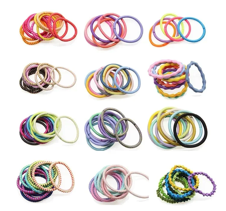 Black Elastic Hair Ties — product detail 1