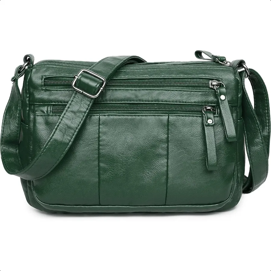 

VOLGANIK ROCK Purses for Women Soft PU Leather Shoulder Bag Ladies Crossbody Purse and handbags Lightweight Pocketbook