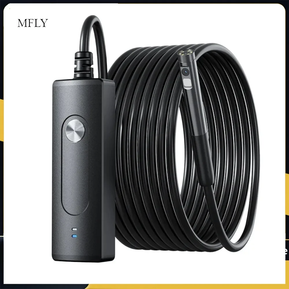 8.0MM TYPE-C Endoscope Camera IP67 Waterproof 6 LEDs Adjustable USB Android Inspection Borescope Cameras for Phone PC