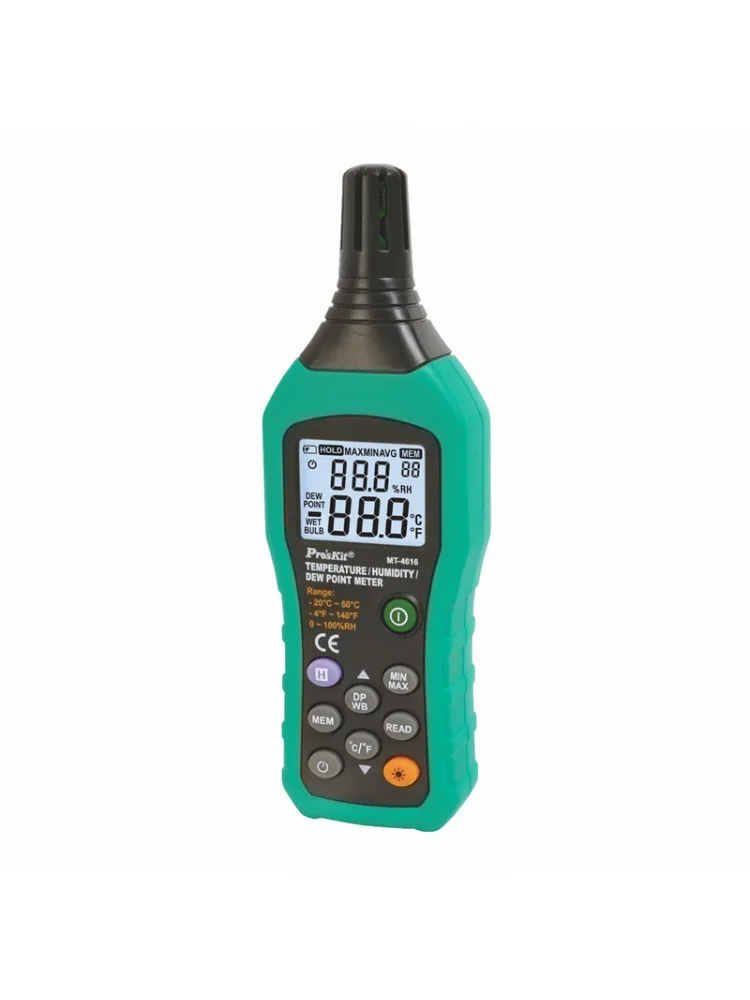 Температура, тестер точки росы, термогигрометр 3-в-1