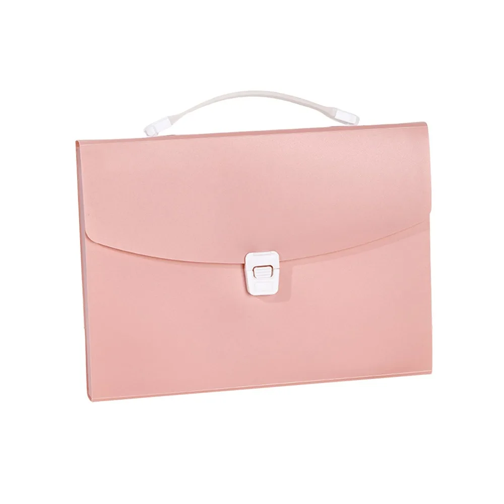 12-Layer A4 File Folder Waterproof Large Capacity Test Paper Storage Bag Multi-layer Expanding Archive Bag