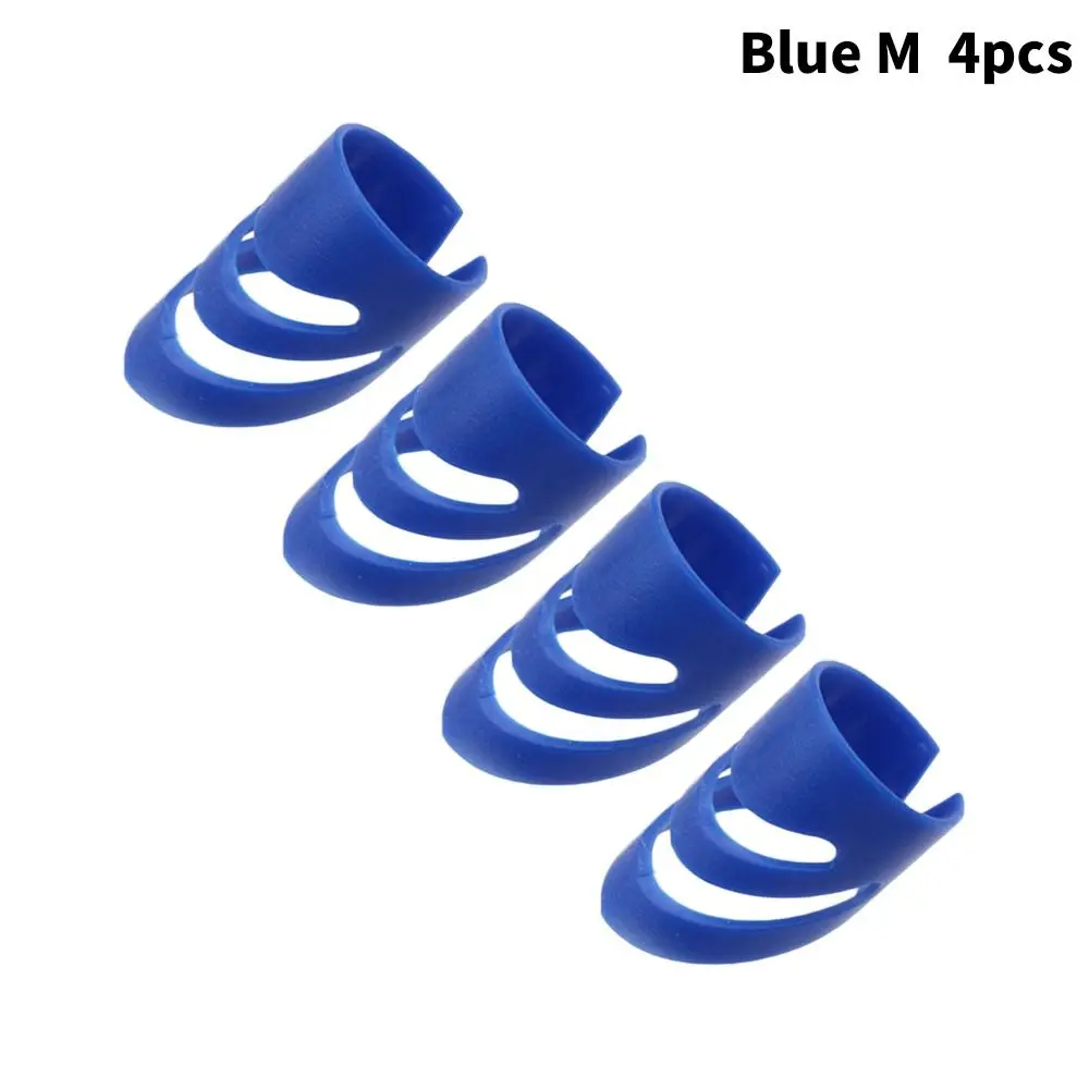 4Pcs/set 4Colors ALaska Pik For Acoustic Finger Picks Electric Guitar Parts Stringed Instrument Guitar Finger Covers