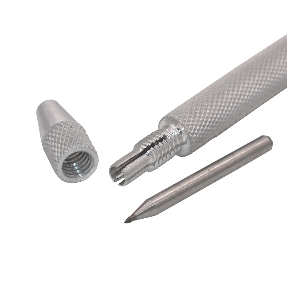 Replaceable Tip Diamond Glass Cutter Pen Glazing Knife Gland Cutter Carbide Tipped Scriber Glasscutter for Phone Tablet PC Glass