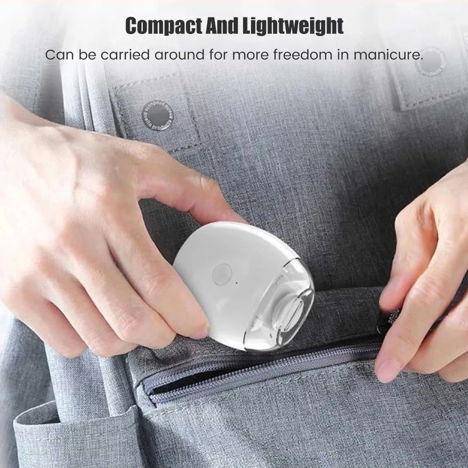 Electric Nail Clippers With Light Automatic Manicure Trimmer Adult Baby Fingernail Toe Scissors Pedicure Polishing Nails Cutter