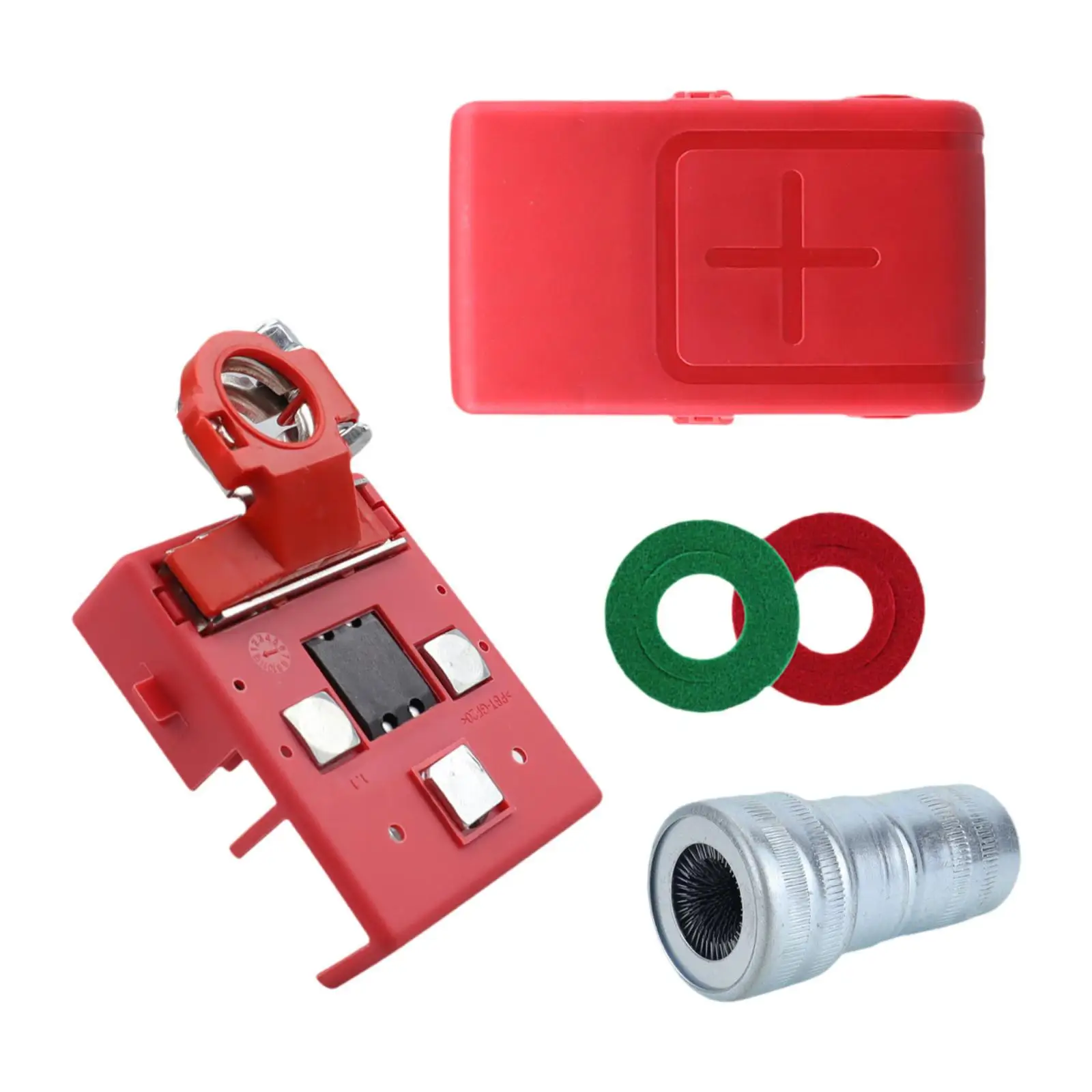 Generic Quick Release Fused Battery Distribution Terminal, 32V 400A Clamp Connectorsfor Yachts Repair Parts Replace