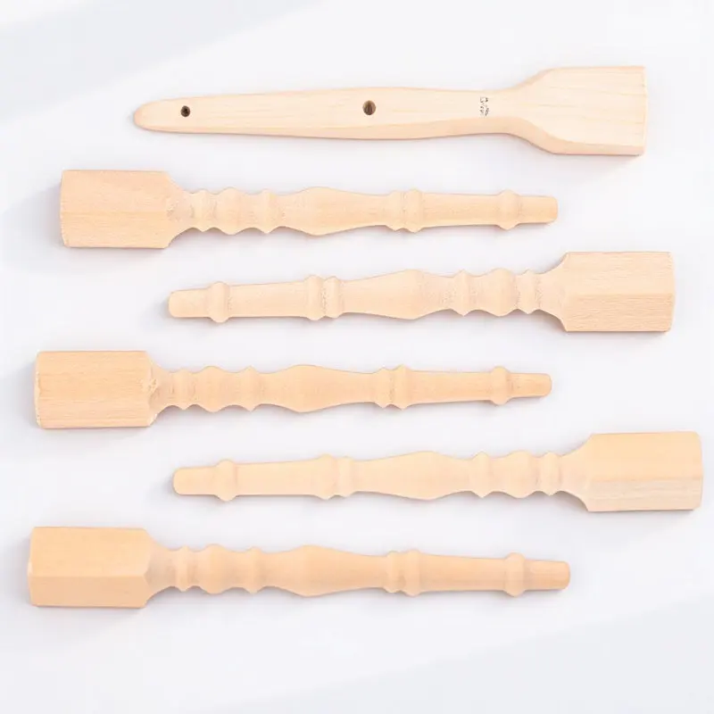 

6 шт. миниатюрных ножек для стола, изысканное исполнение, маленькие основания для столиков, набор для миниатюрной домашней мебели