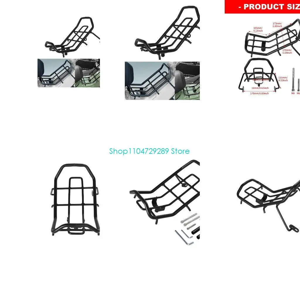 D8KE Motorcycle Center Cargo Rack for CT125 Camping and Road Trip Gear