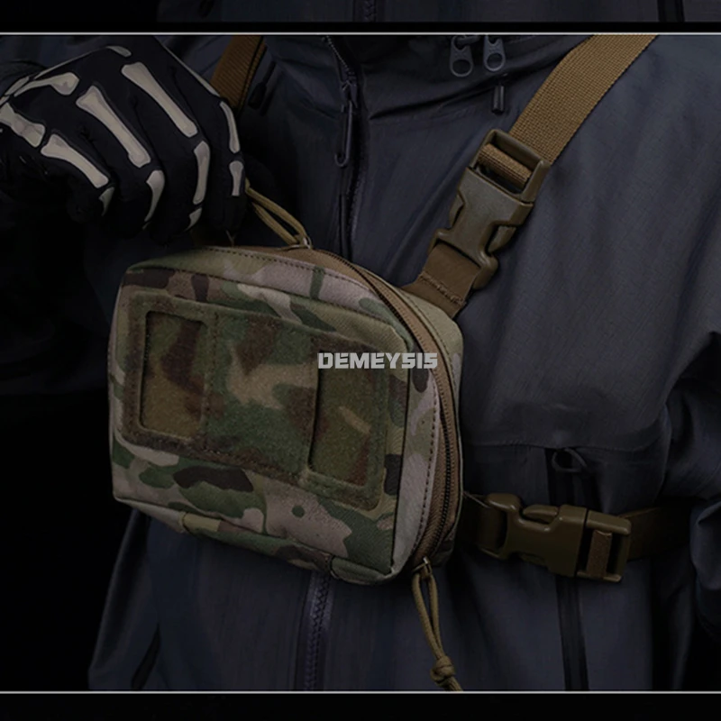 التكتيكية مول الحقيبة الهاتف للطي الملاحة مجلس مزدوجة سستة في الهواء الطلق الصيد الادسنس الغبار الهاتف المحمول حقيبة واقية