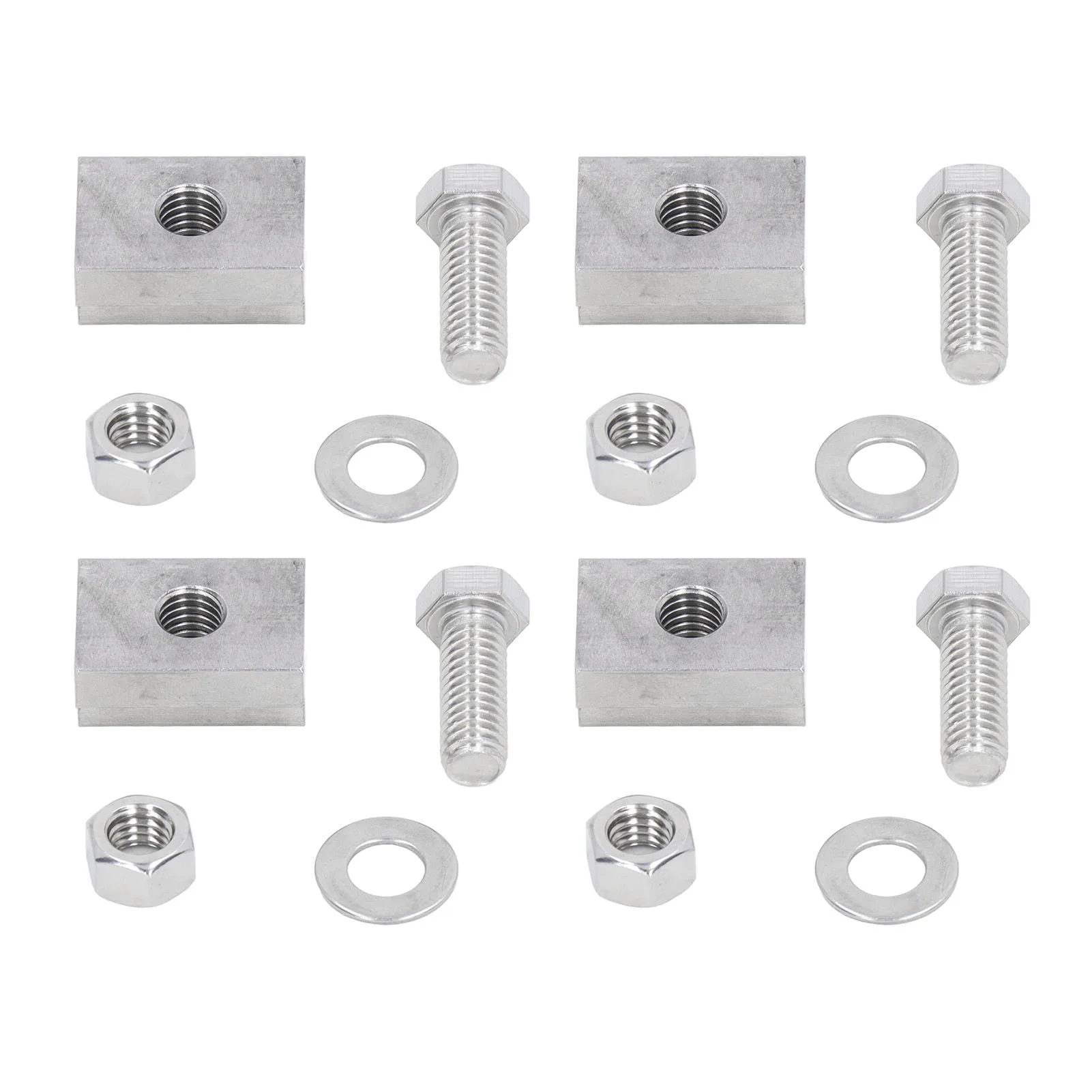 Bed Rails T Slot Nut Screw Kit for Tacoma Tundra 3/8in-16 Stainless Steel Trailer Pickup Truck OEM Replacement