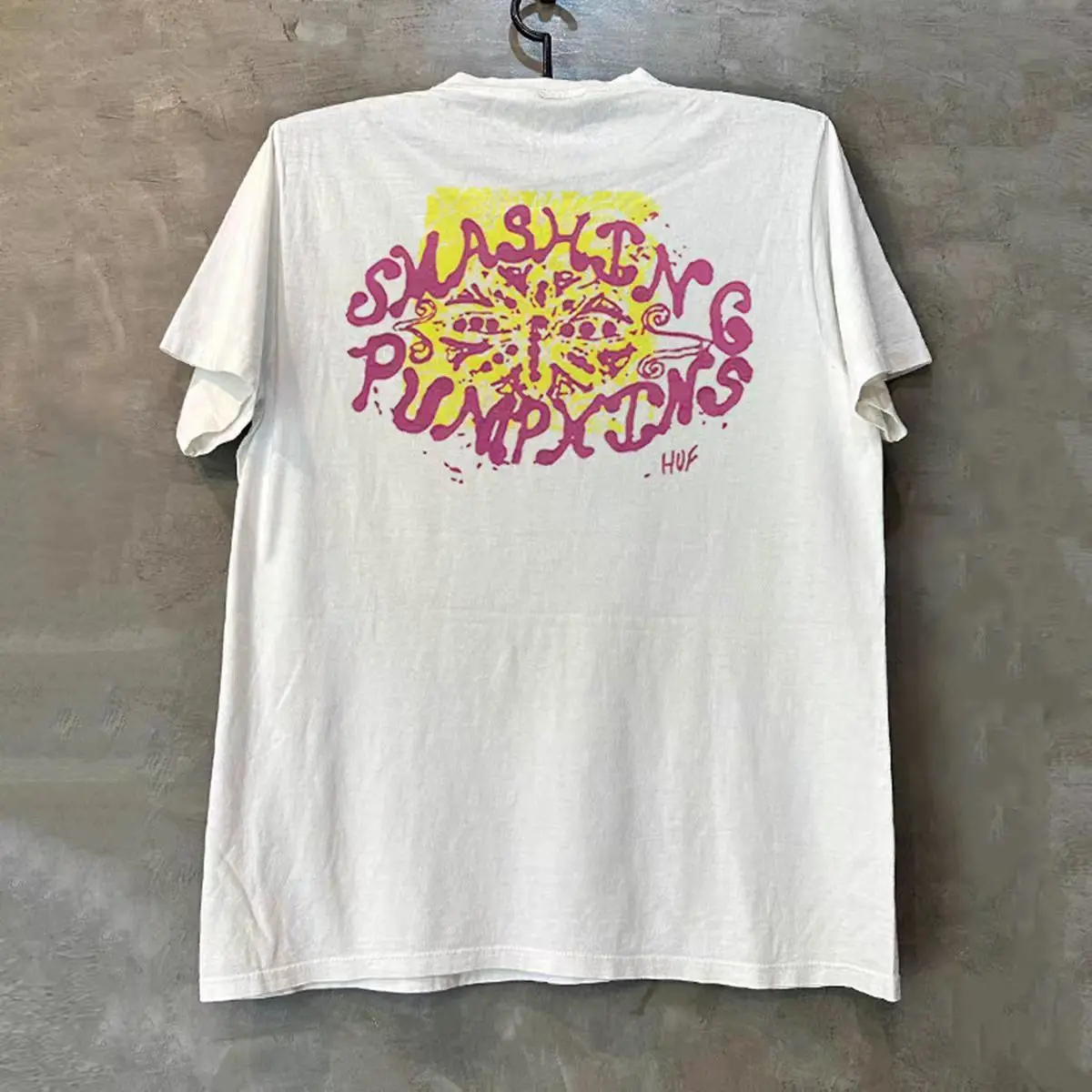 

Smashing Pumpkins Pumpkin Rock Band Men's Summer Casual Sports Comfortable Short Sleeve T-Shirt Vibe American Premium Top