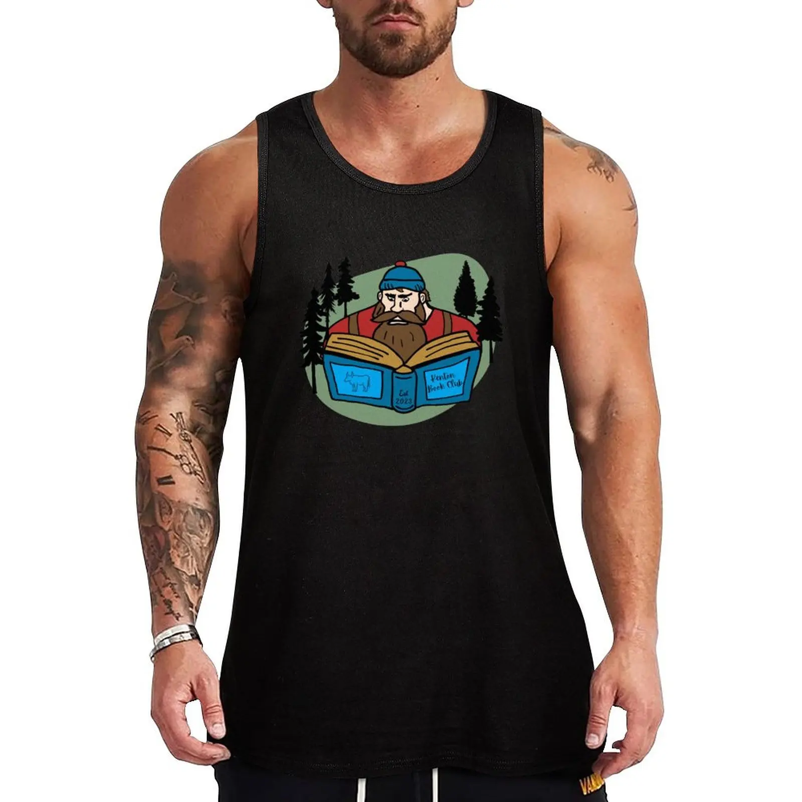 

Paul Loves Reading Tank Top Basic Layering Tank Top Casual Sleeveless Soft Shirt