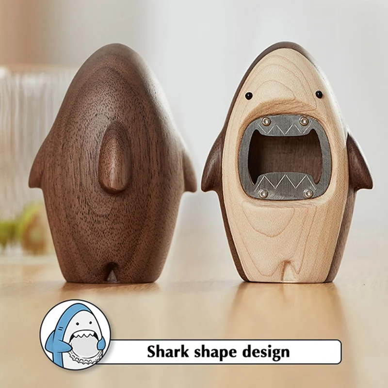 Animal Decorative Beer Bottle Opener Portable Bottle Opener Wine Soda Bottle Cap Removal Tool Home Decoration White-A09G