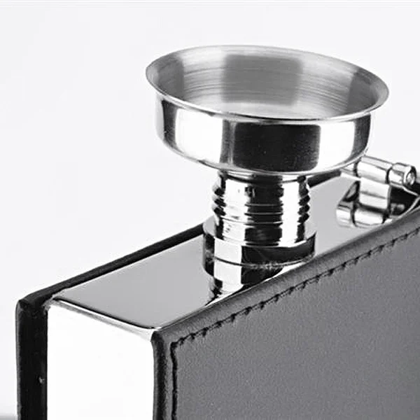 

Stainless Steel Funnel 8Mm Portable Wine Pot Flask Filler For Hip Flasks Silver Bar Tools Kitchen Accessories Bottle Filler Tool