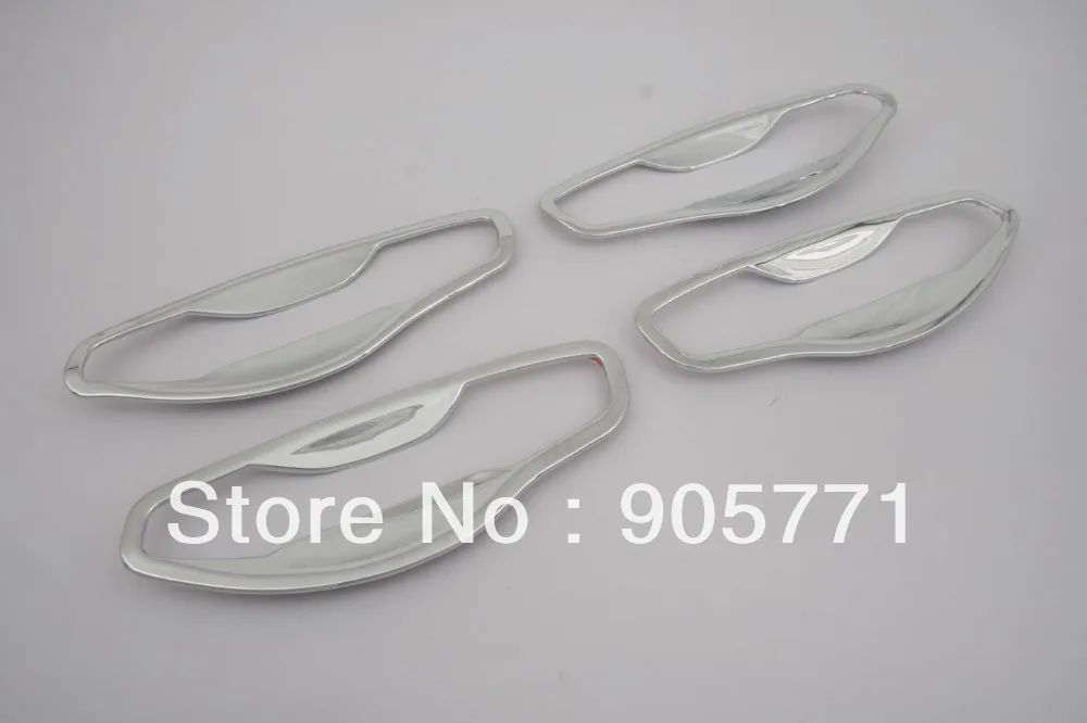 High Quality Chrome Door Cavity Cover for Hyundai Santa Fe 2013