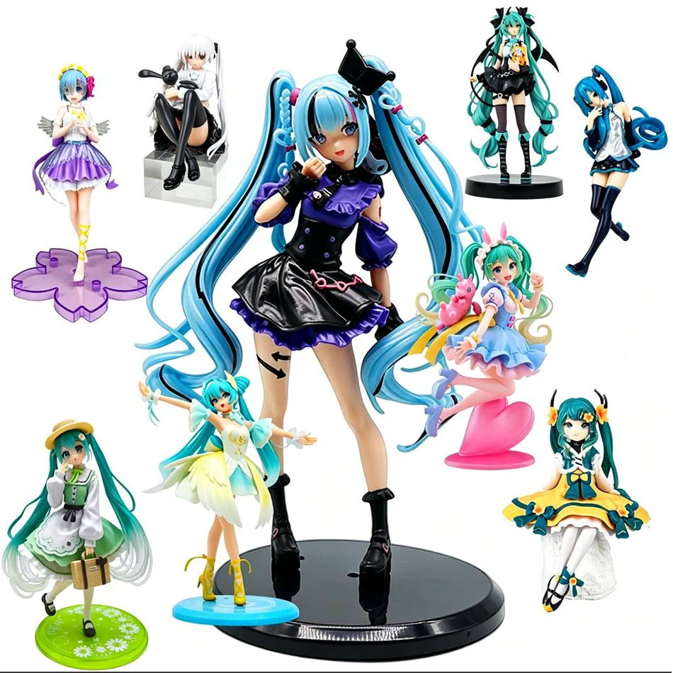 Múltiples Modelos Furyu Hatsune Miku Anime MikuTry-iT Figura de Acción Coleccionable Figuarts Juguetes Decorativos