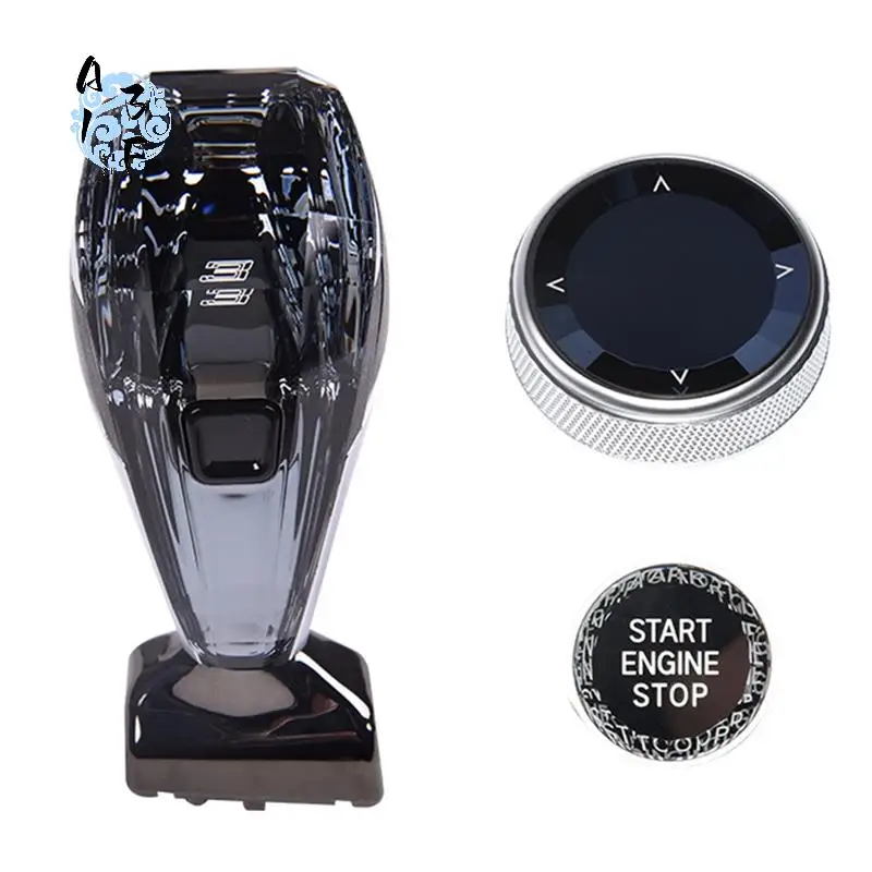 

A13F-Car Crystal Gear Shift Knob Lever For BMW 2 3 4 Series I3i4ix3x5x6x7 Crystal Gear Handle Non Disassembly Installation