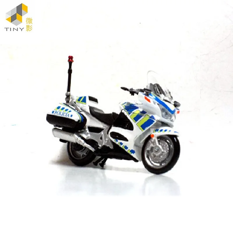 Tiny 1:43 St1300P Macau Police NO.15 Alloy Simulation Model Motorcycle