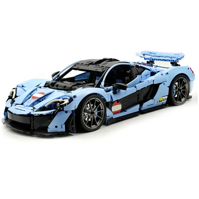 IN STOCK New Technical P1 Racing Car Building Blocks Compatible 42172 MOC Brick Model Adults Sports Car Toys Boys Chrismas Gifts