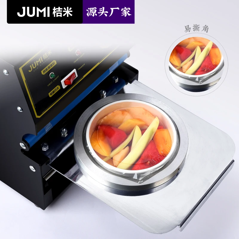 Commercial manual hand-pressed 14cm bowl sealing machine hand-pressed cup sealing machine fast food packing large diamete、