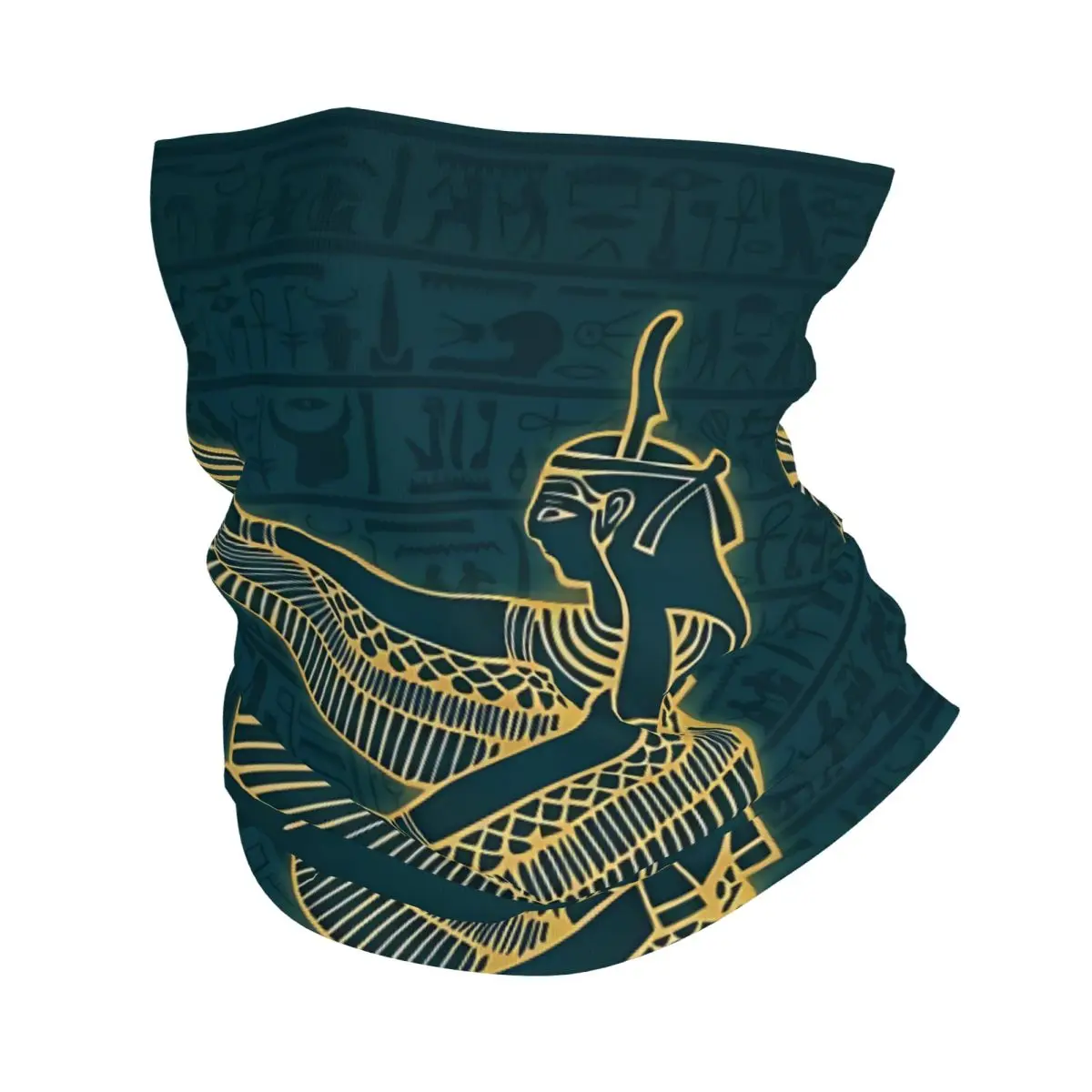 Egypt Pharaoh Neck Gaiter Face Scarf Cover Neck Gaiter Men Women Bandana Scarf Thin Summer