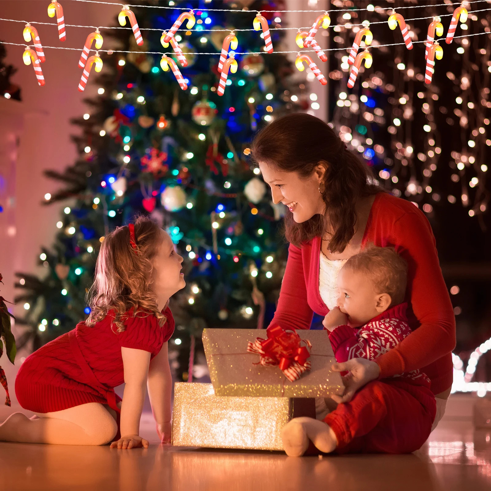 

1 set 3 M 1 Set Led Decoration Light String Candy Cane Lights For Christmas Tree Party Home Decor Xmas Lamp Arrangement