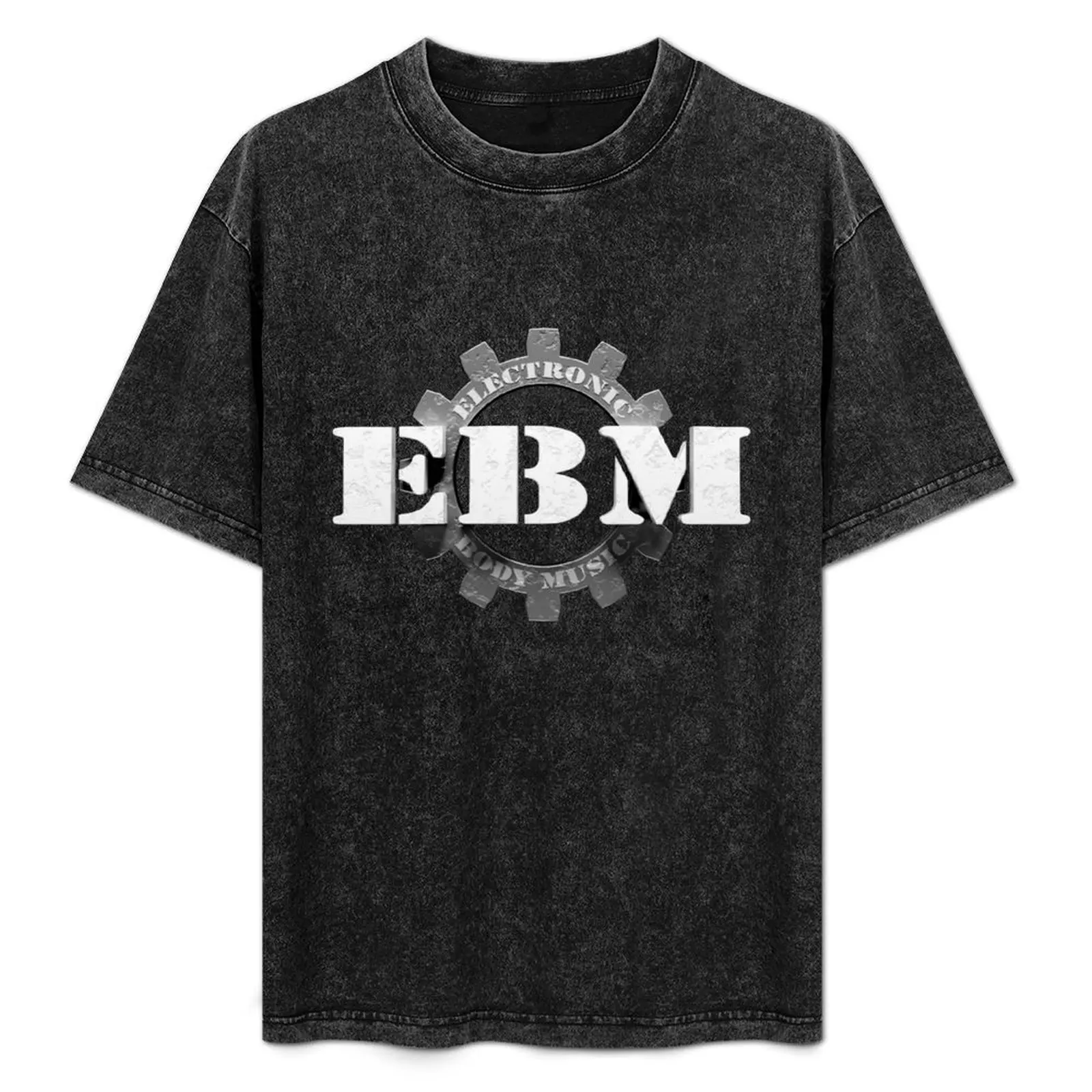 

EBM Electronic Body Music Gear Icon 2 T-Shirt Fashion Graphic Tee for Men
