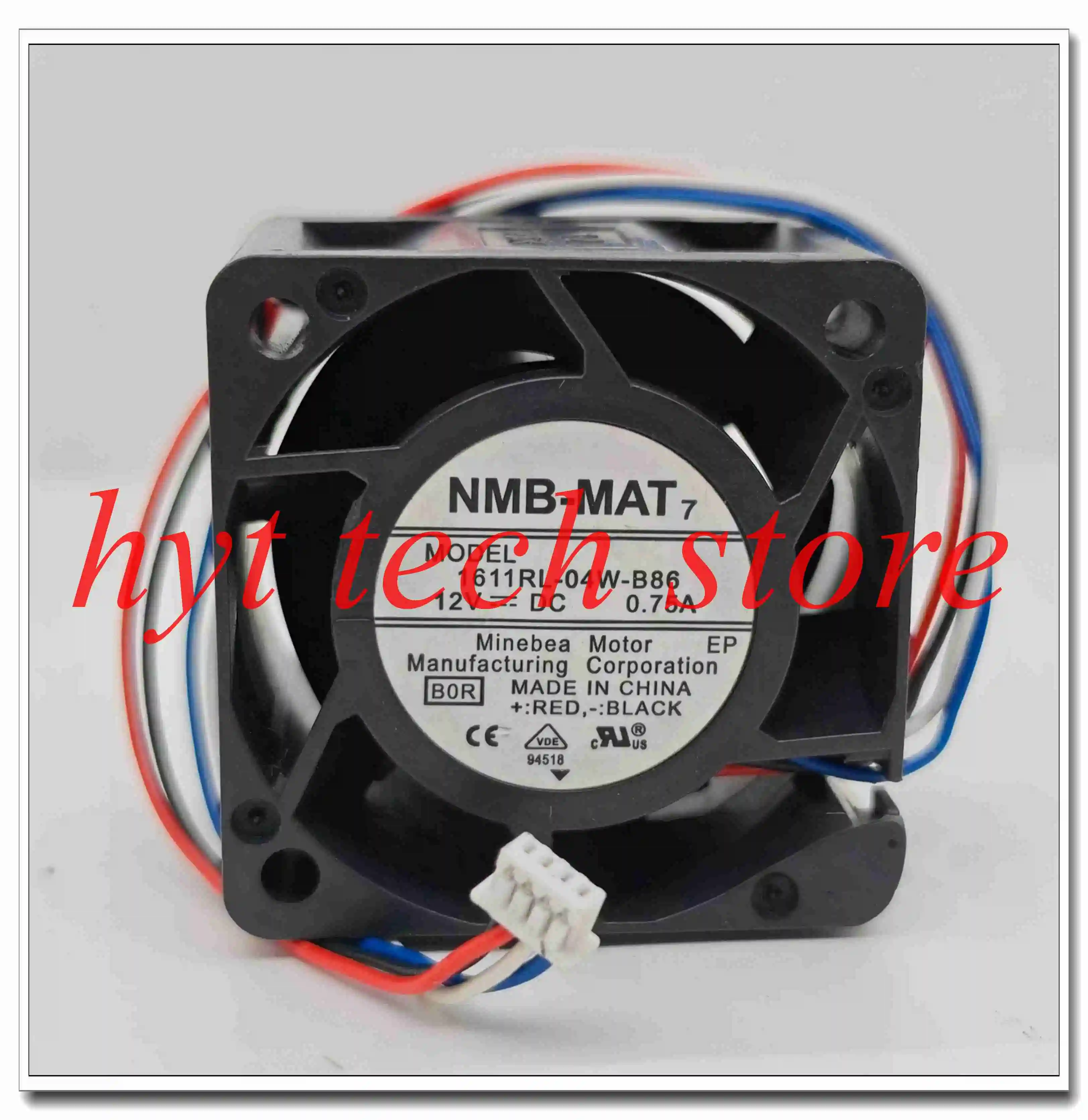 1611RL-04W-B86   Original  12V  0.75A cooling fan, 100% tested before shipment