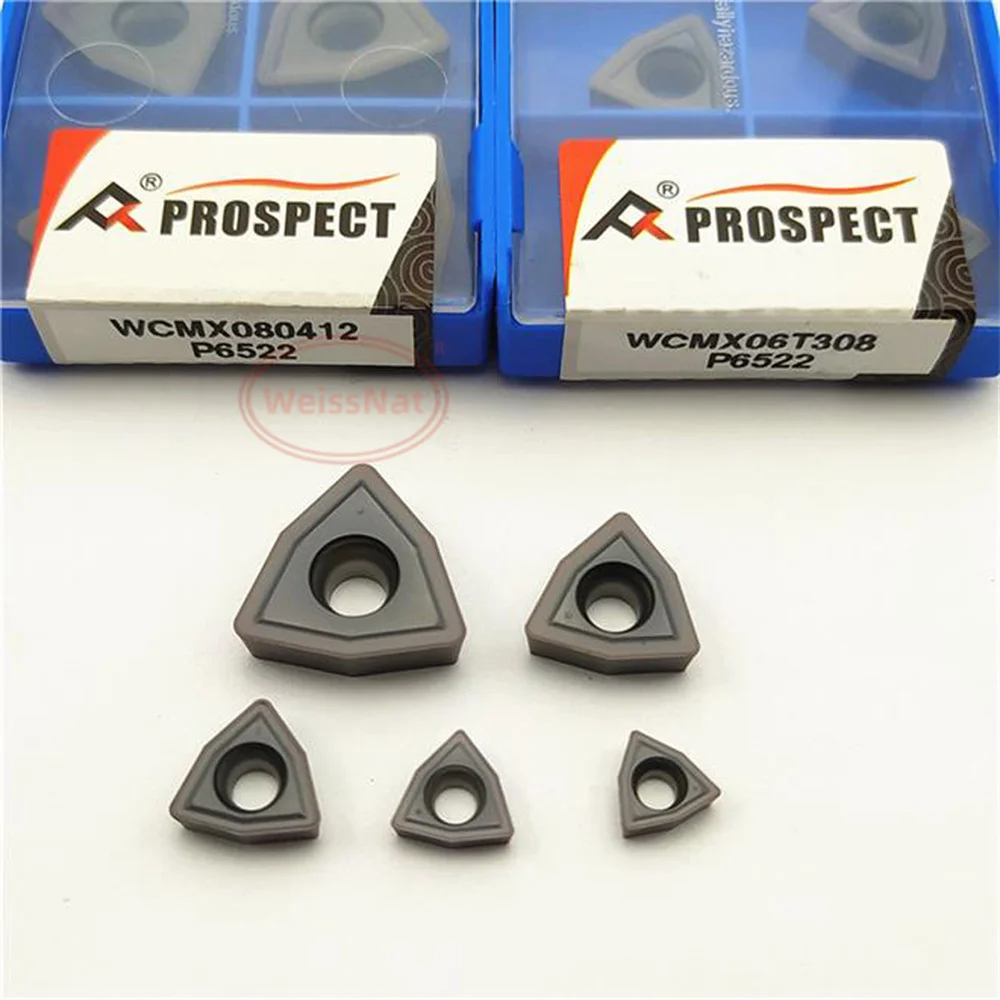 PROSPECT WCMX040204 WCMX040208 WCMX050308 WCMX06T308 WCMX080412 P6205 P6522 K01 Carbide Insert WCMX Inserts