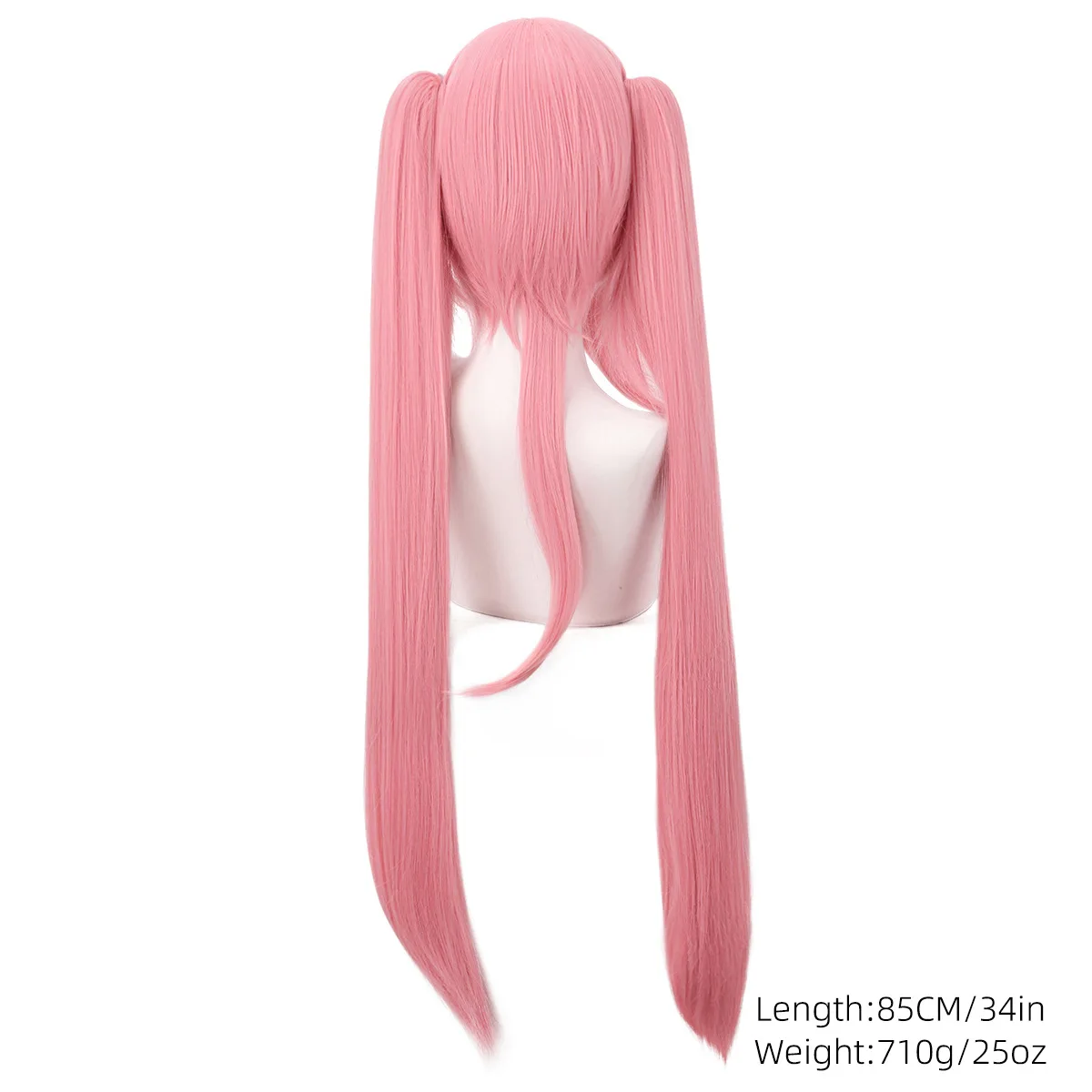 Mizi Cosplay Wig Claw Clip Ponytail Synthetic Heat‑Resistant Costume Wig For Anime Role‑play Party 5