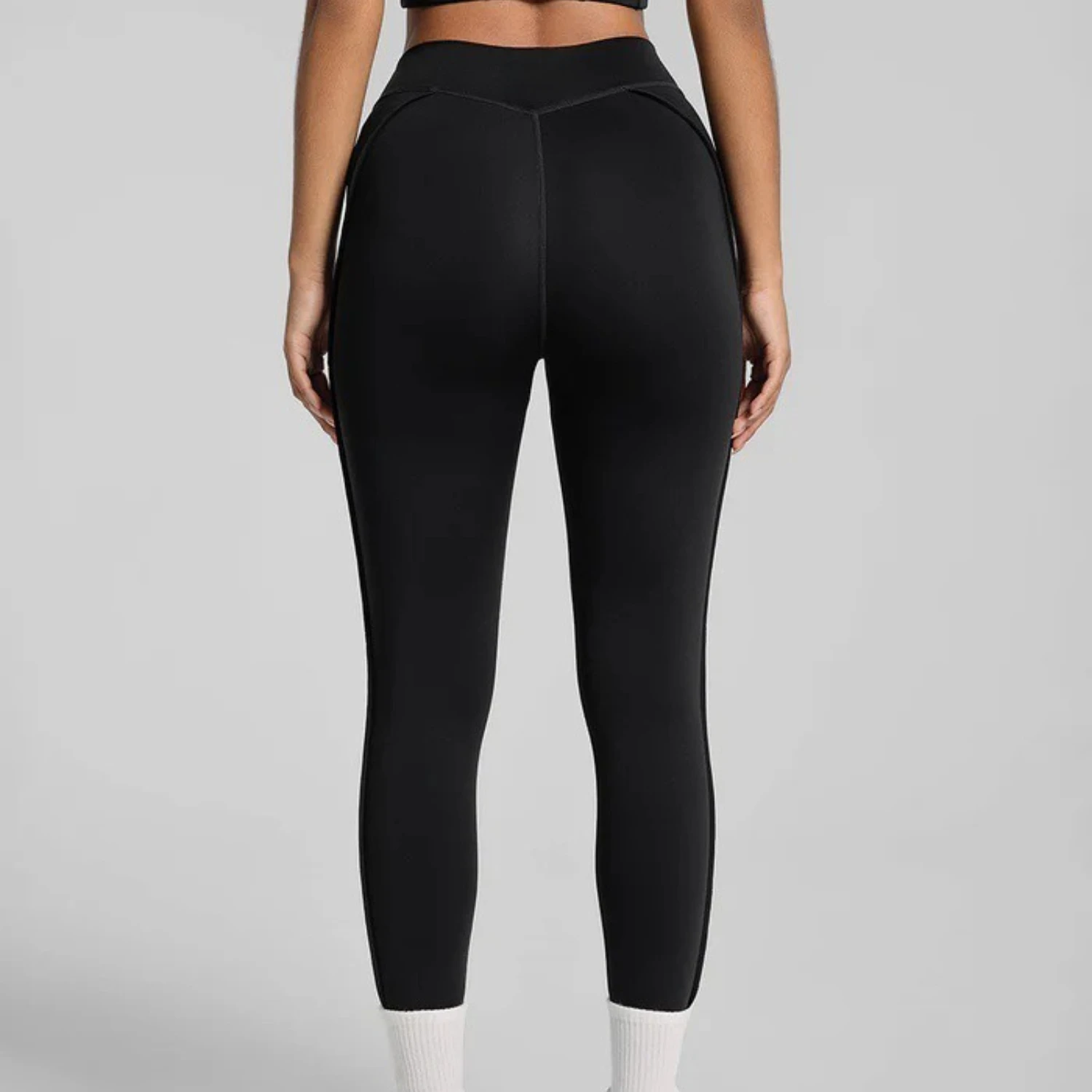 Customized LOGO women's high-waisted yoga pants hip-lifting tight sports elastic quick-drying fitness cycling running pants
