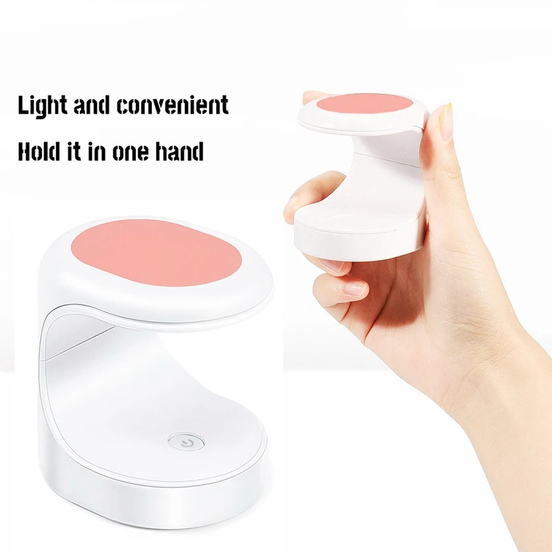 Mini sèche-ongles USB à lumière UV LED, machine à polymériser le gel, 16W