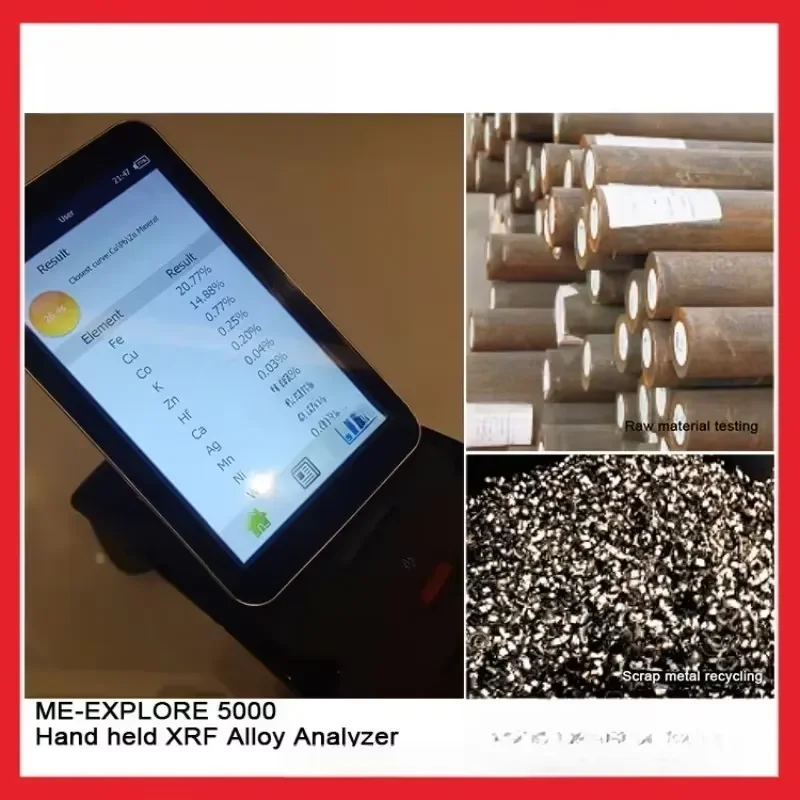 2026for Scrap Aluminium Stainless Steel Alloy Detection Handheld XRF Analyser Competitive Price 1 Year