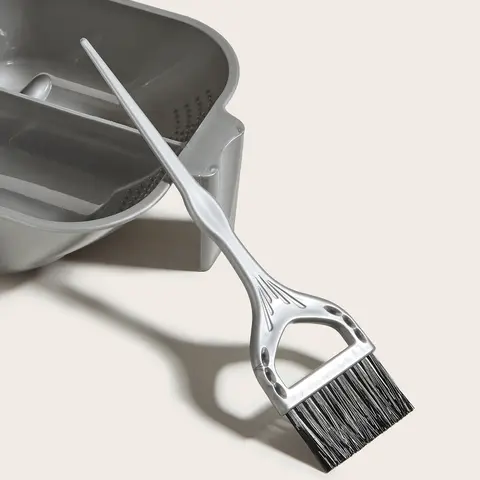 2 st. salongsfrisör hårfärgningssats färgningssats bakolja skål borste hårfärg blandningsskål färgningsborstar färgning hårstylingsverktyg 10 best sales hårfärgsskål - №4