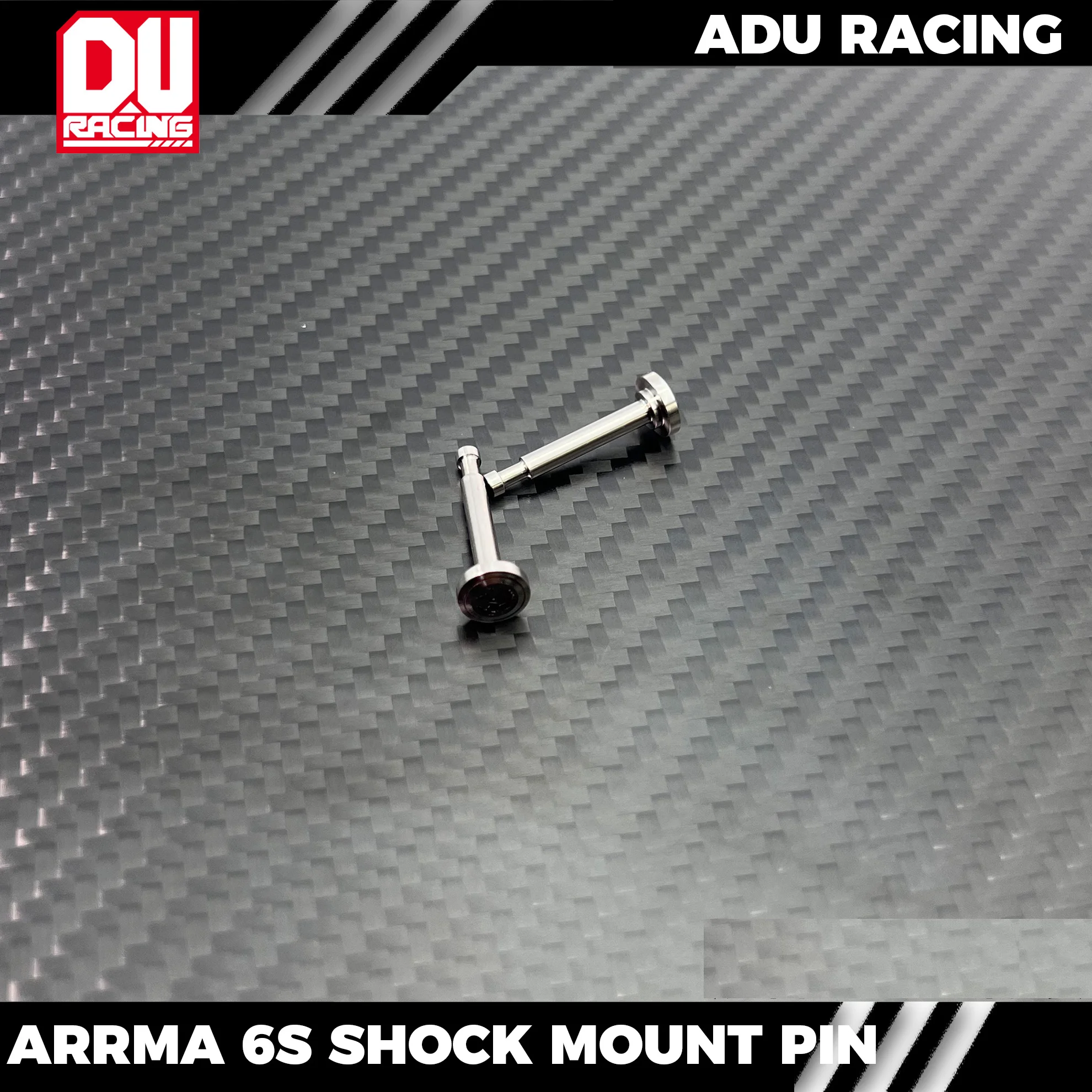 ADU RACING TC4 ARRMA 6S SHOCK MOUNT PIN 33mm 21.5mm AR330231 ARA713032