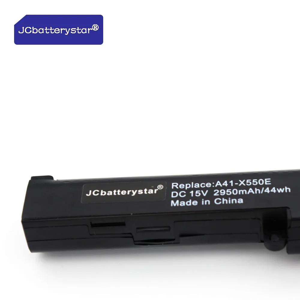 JC new A41-X550E 2950mAh Laptop Battery for ASUS X450 X450E X450J X450JF X751M X751MA X751L X750JA A450J A450JF A450E F450C