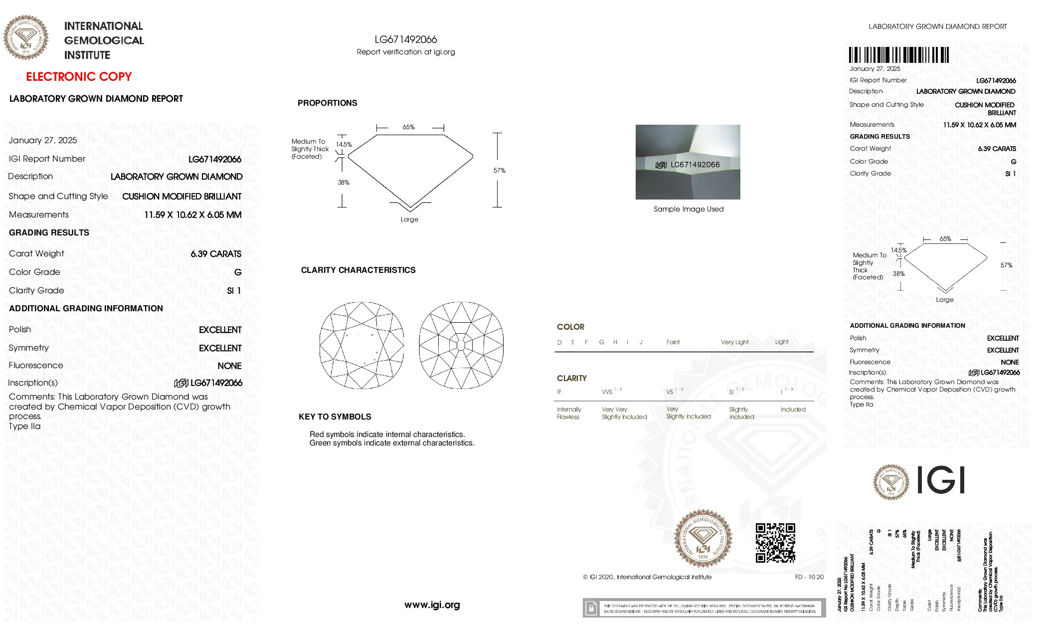 Berlian Cushion Cut Antik Bersertifikat IGI dari Tambang Lama, Berlian Cushion Buatan Laboratorium untuk Pembuatan Cincin Tunangan