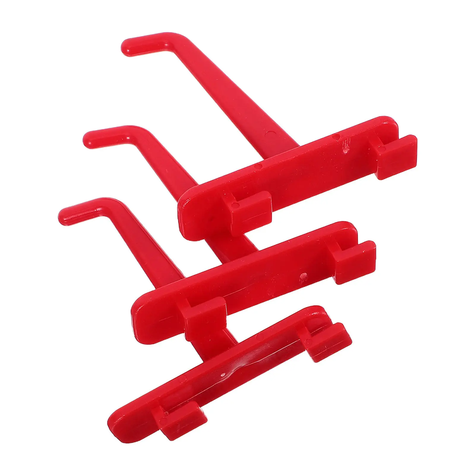 3Pcs Plastic Garage Pegboard Hooks Wall Tool Organizer Heavy Duty Tool Hangers for Auto Detailing Spray Bottle Holder Workshop