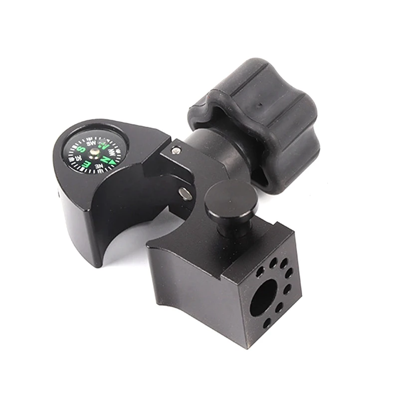 GPS Range Pole Cradle Bracket for Trimble Handheld Open Data Collector with Compass Quick Release Pole Clamp, A-A23R