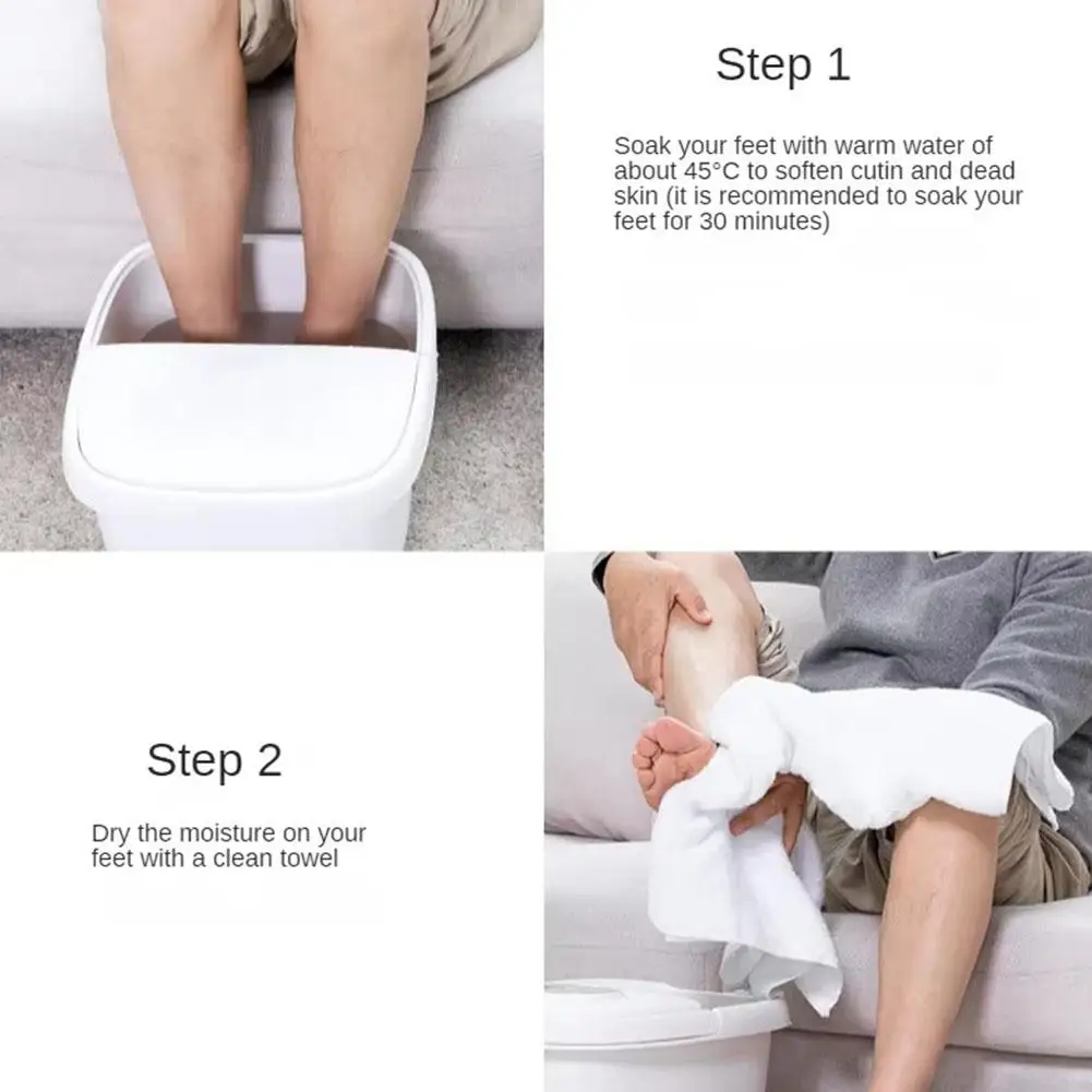 Professional Pedicure มีดเครื่องมือเหล็กเท้า Scrubber มีดลบ Dead Skin แคลลัสมีด Pedicure เครื่องมือสําหรับผู้ชายผู้หญิง