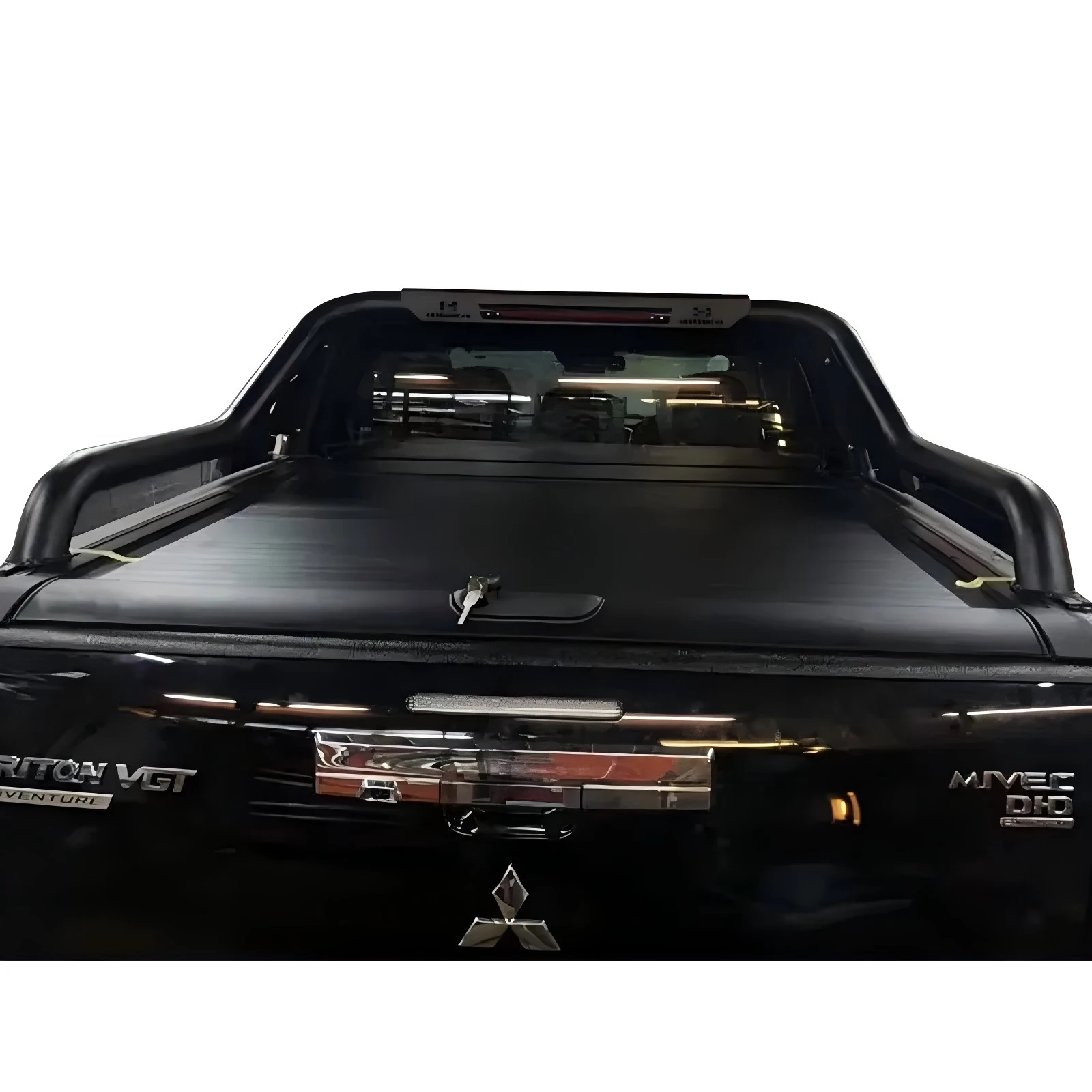 

Truck Roll up Aluminum Retractable Roller Lid Pickup Bed Manual Tonneau Cover for Mitsubishi Triton L200