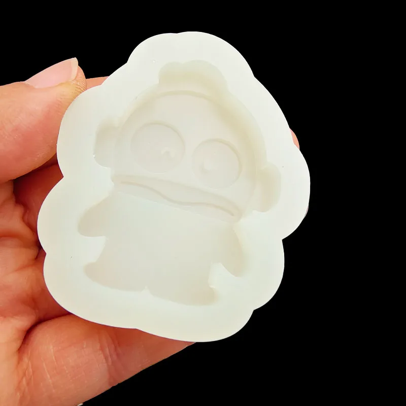 Handcraft Epoxy Resin Mold Cute Animal Shaped Keychain Mold Jewelry Tool Jewelry Accessories