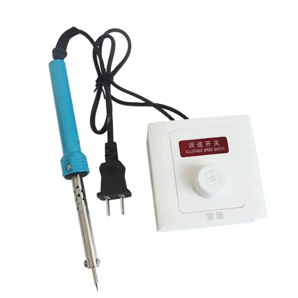 

Portable Electric Soldering Iron for Soldering Crayon, Welding, and Repairs, Adjustable Temperature Hand-Held Tool