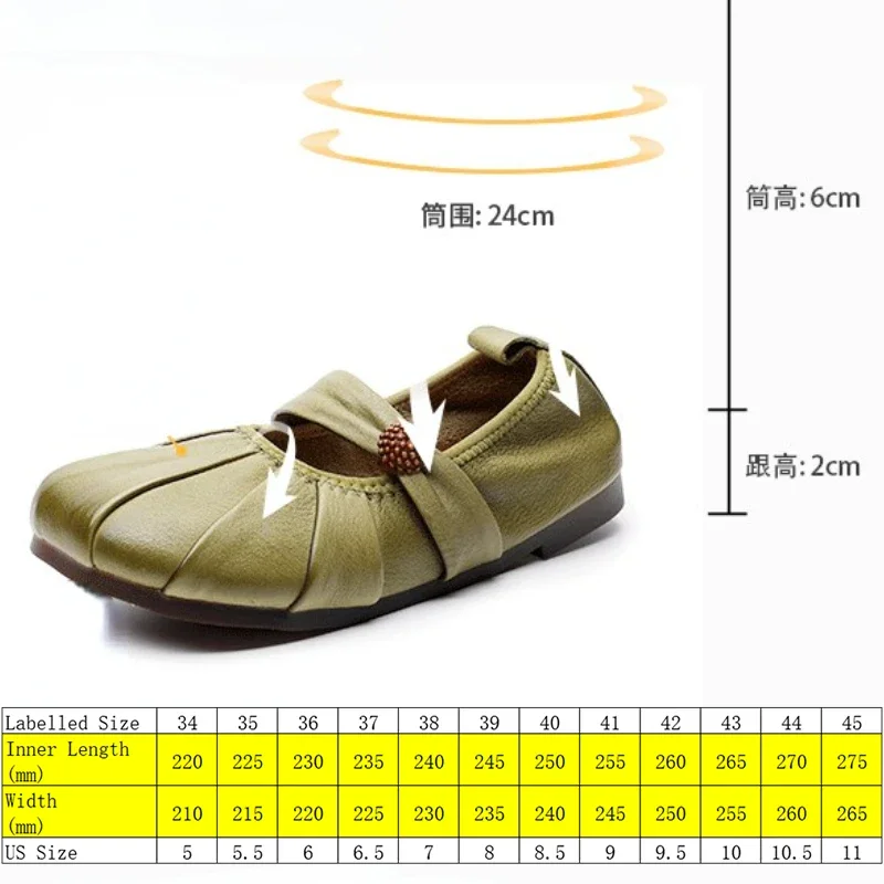 Koznoy 2cm 2024 Native Flats Shoes Women Natural Cow Genuine Leather Soft Soled Loafer Slip on Ethnic Oxfords Moccasins Comfy