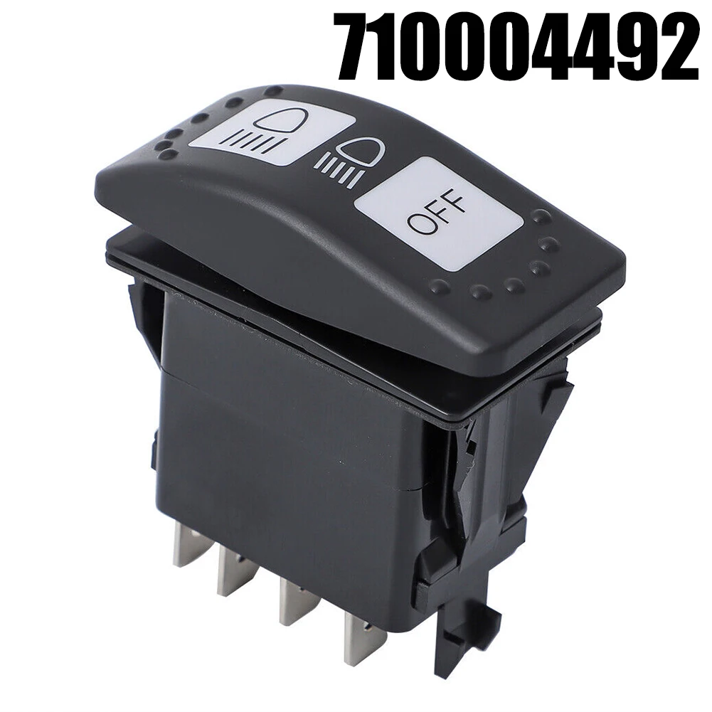 1Pc Headlight Switch -Blue Light Switch For Can Am For Defender HD10 20A 710004492 Plastic Internal Spare Parts