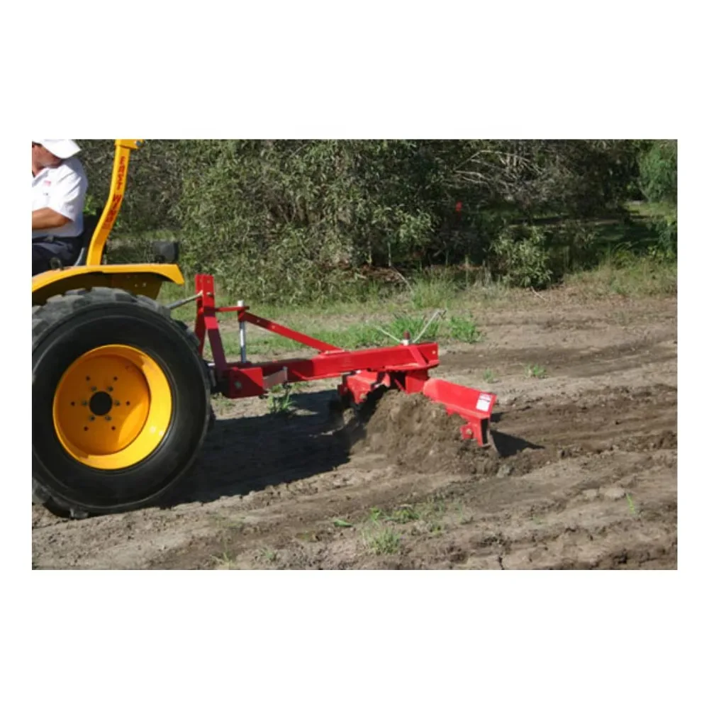 Farm Tractor 3‑Point Hitch 5ft Grader Blade With Ripper, Agricultural Machinery Attachment For Garden And Farm Soil Leveling