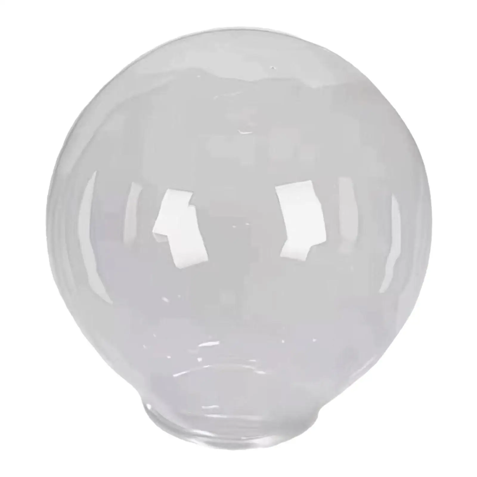 Clear Acrylic Ball Light Cover, Weatherproof, Quick Installation, Post Lamp Accessory, Replacement